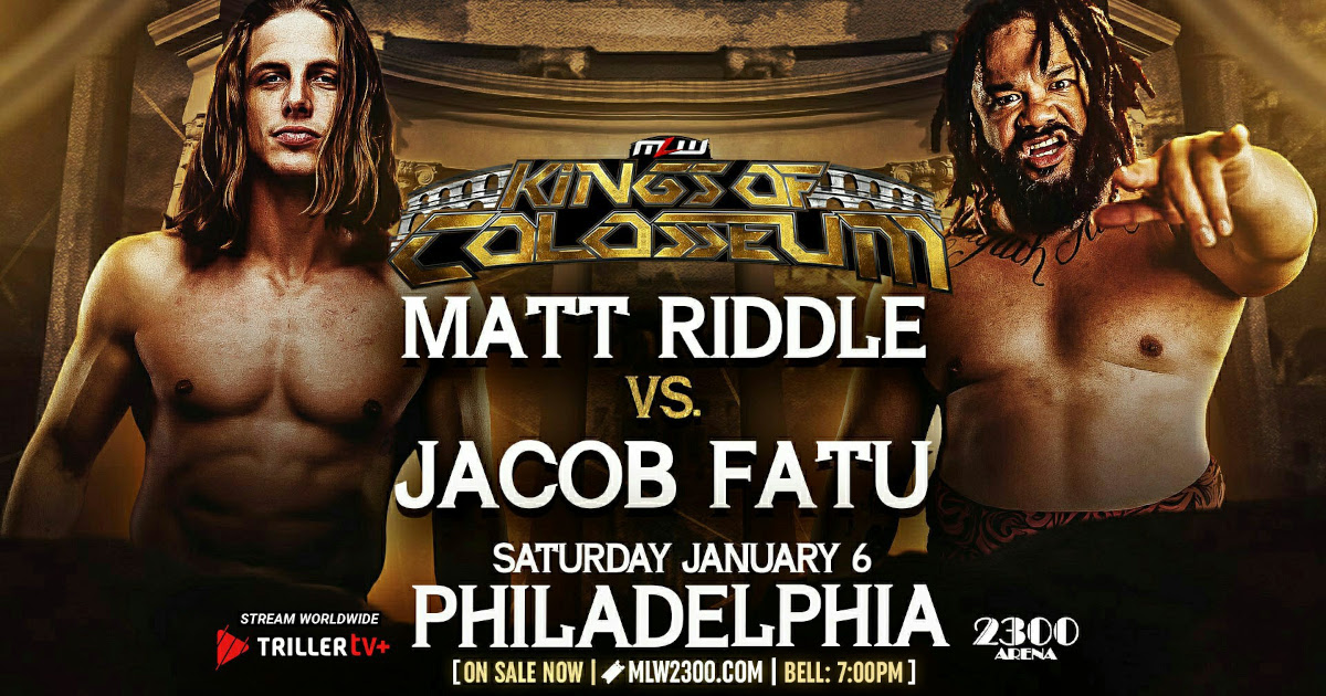 Matt Riddle Officially Joins MLW Roster